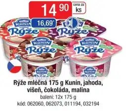 Qanto Rýže mléčná Kunín, jahoda, višeň, čokoláda, malina nabídka