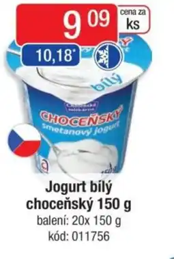 Qanto Jogurt bílý choceňský nabídka