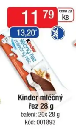 Qanto Kinder mléčný řez nabídka