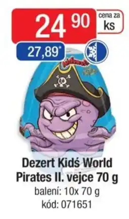 Qanto Dezert Kids World Pirates II. vejce nabídka