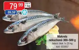 Qanto Makrela nekuchaná nabídka
