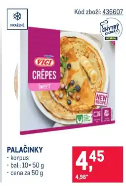 Makro Palačinky nabídka
