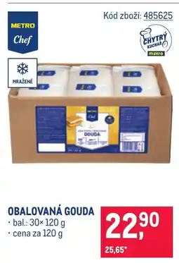 Makro Obalovaná gouda nabídka