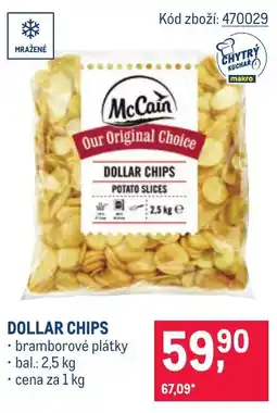Makro Dollar chips nabídka