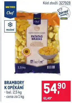 Makro Brambory k opékání nabídka