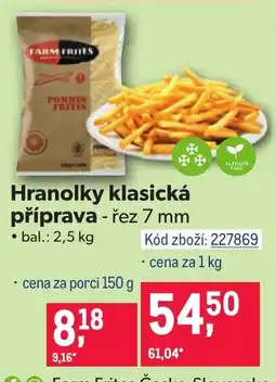Makro Hranolky klasická příprava nabídka