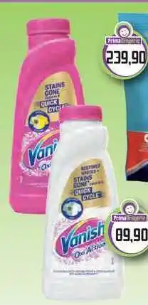 Prima Drogerie Vanish Oxi Action Bílý odstraňovač skvrn 500ml nabídka