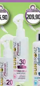 Prima Drogerie SUN BRONZ opalovací mléko 200ml OF30 nabídka