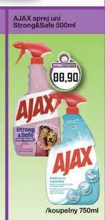 Prima Drogerie Ajax Čistící sprej do koupelny, vybrané druhy 750ml nabídka