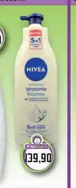Prima Drogerie NIVEA tělové mléko pumpa 500ml nabídka