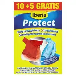 Prima Drogerie Iberia Protect utěrky zachycující barvy 15 ks nabídka