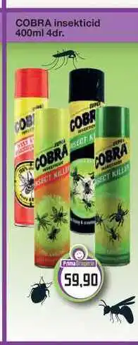Prima Drogerie COBRA insekticid 400ml nabídka