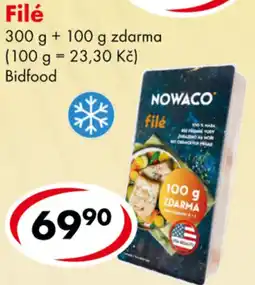 CBA NOWACO filé nabídka