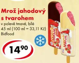 CBA Mrož jahodový s tvarohem nabídka