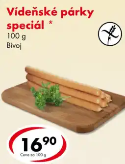 CBA Vídeňské párky speciál nabídka