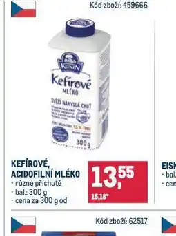 Makro Kefírové, acidofilní mléko nabídka