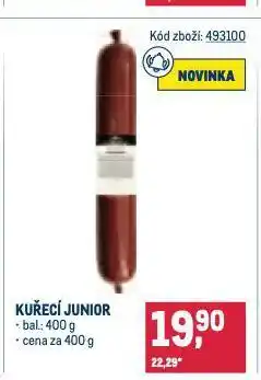Makro Kuřecí junior nabídka