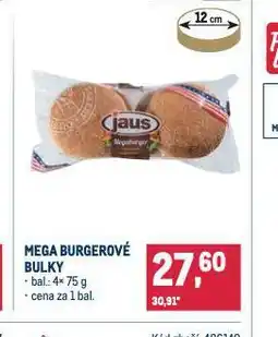 Makro Mega hamburgerové bulky nabídka