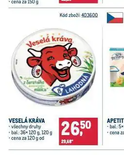 Makro Veselá kráva nabídka