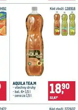 Makro Aquila tea.m nabídka