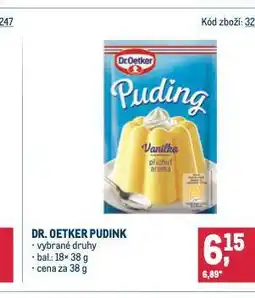 Makro Dr. oetker puding nabídka