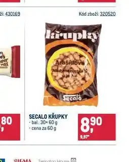 Makro Secalo křupky nabídka