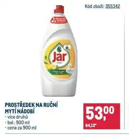 Makro Jar prostředek na nádobí nabídka