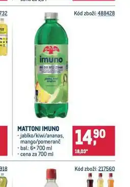 Makro Mattoni imuno nabídka