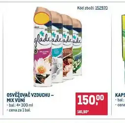 Makro Glade osvěžovač vzduchu nabídka