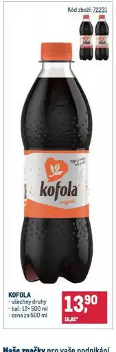 Makro Kofola 0,5l nabídka