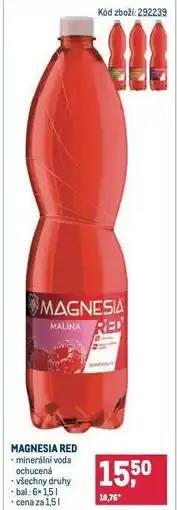 Makro Magnesia red nabídka