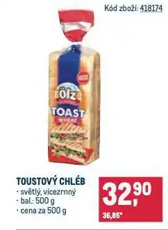 Makro Toustový chléb nabídka
