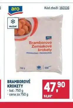 Makro Bramborové krokety nabídka