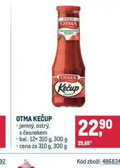 Makro Otma kečup nabídka