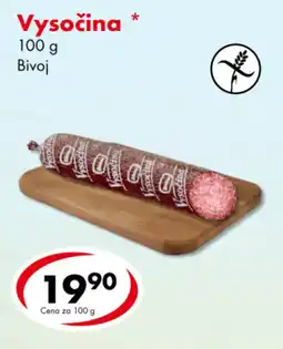 CBA Vysočina nabídka