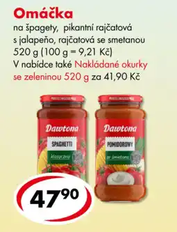 CBA Omáčka nabídka