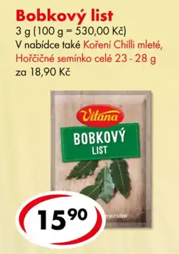 CBA Bobkový list nabídka