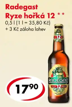 CBA Radegast Ryze hořká 12 nabídka