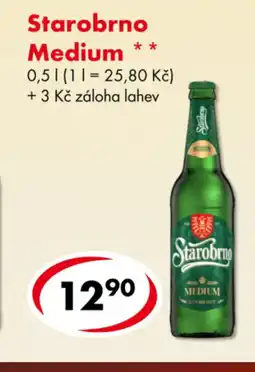 CBA Starobrno Medium nabídka
