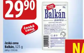 Bala Česká cena Balkán nabídka