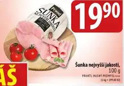 Bala Šunka nejvyšší jakosti nabídka