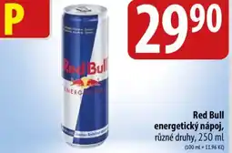 Bala Red Bull energetický nápoj nabídka
