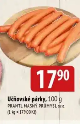 Bala Učňovské párky nabídka