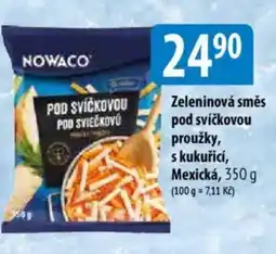 Bala NOWACO Zeleninová směs pod svíčkovou proužky, s kukuřicí, Mexická nabídka