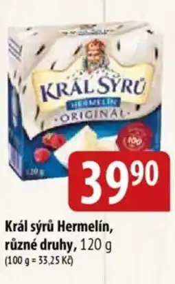 Bala Král sýrů Hermelín nabídka