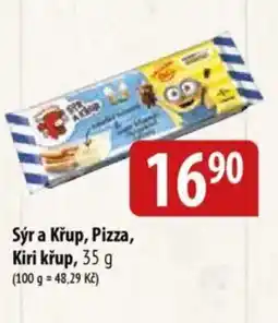 Bala Sýr a Křup, Pizza, Kiri křup nabídka
