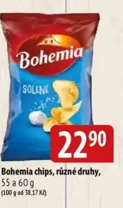 Bala Bohemia chips nabídka