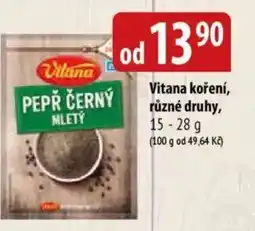 Bala Vitana koření nabídka