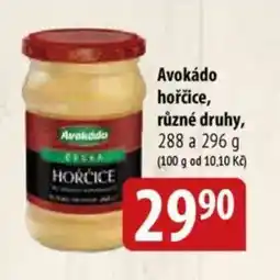 Bala Avokádo hořčice nabídka
