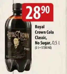 Bala ROYALS CROWN Cola Classic, No Sugar nabídka